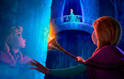 Game Puzzle Anna and Elsa Ice Castle