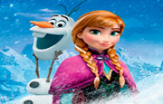 Puzzle Anna and Olaf