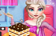 Game Elsa Cooking Tiramisu