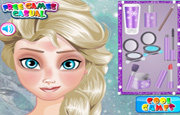 Game Elsa Makeup School