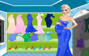 Game Elsa Pregnant Shopping