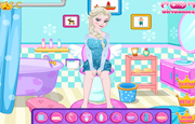 Game Elsa Toilet Decoration