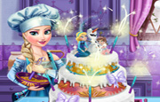 Game Elsa's Wedding Cake