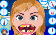 Game Frozen Anna Dentist Time