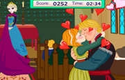 Game Frozen Anna Kissing