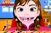 Game Frozen Anna Tooth Care