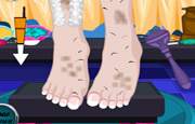 Game Elsa Pedicure