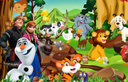 Game Frozen Forest Animals