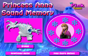 Game Princess Anna Sound Memory