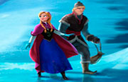 Puzzle Kristoff and Anna at the snow