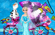 Game Elsa Carriage Wash