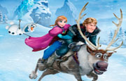 Puzzle Olaf Anna Kristoff Sven