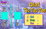 Game Olaf Tic-Tac-Toe